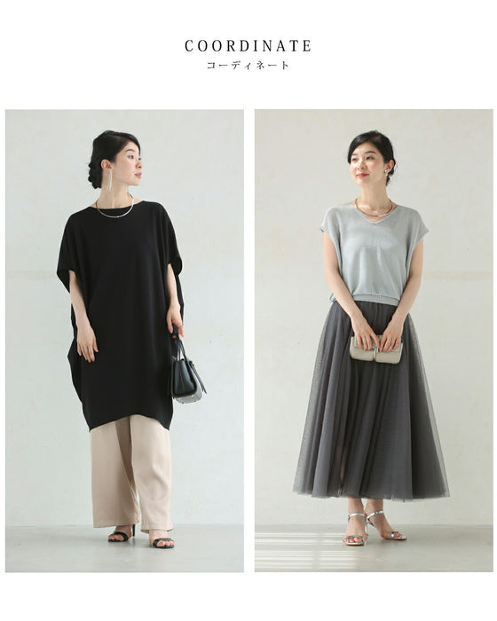 首元囲む金環銀環のチョーカーネックレス