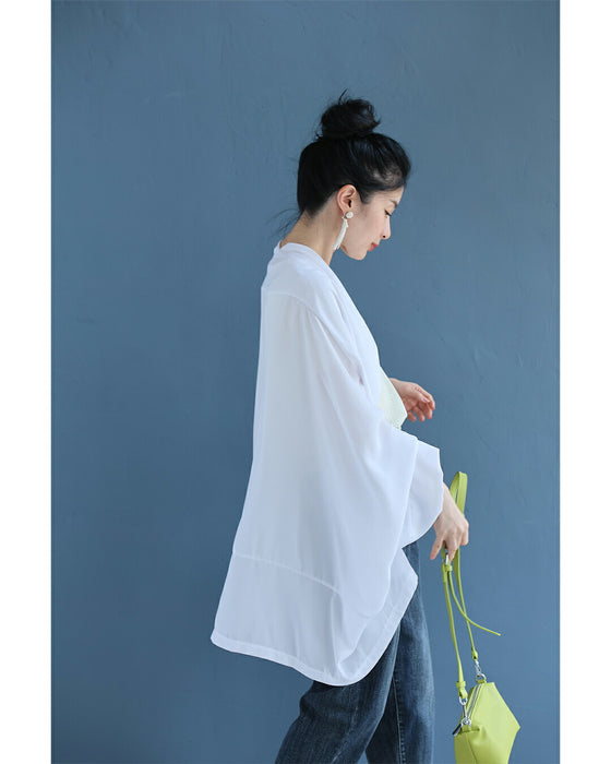 「ちょっと」に寄り添う 軽やかドルマンカーデ