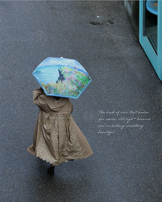 晴雨兼用 絵になる傘