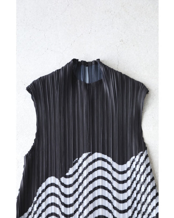 【アウトレット返品交換不可】マイナス5kg着痩せワンピース(紐ベルト付)