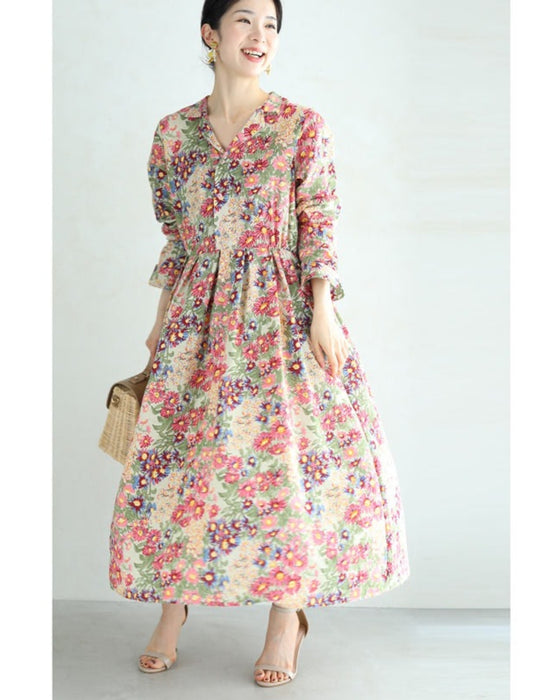 【アウトレット返品交換不可】外に連れ出してくれる春一番ワンピース