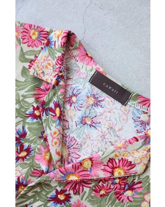 【アウトレット返品交換不可】外に連れ出してくれる春一番ワンピース