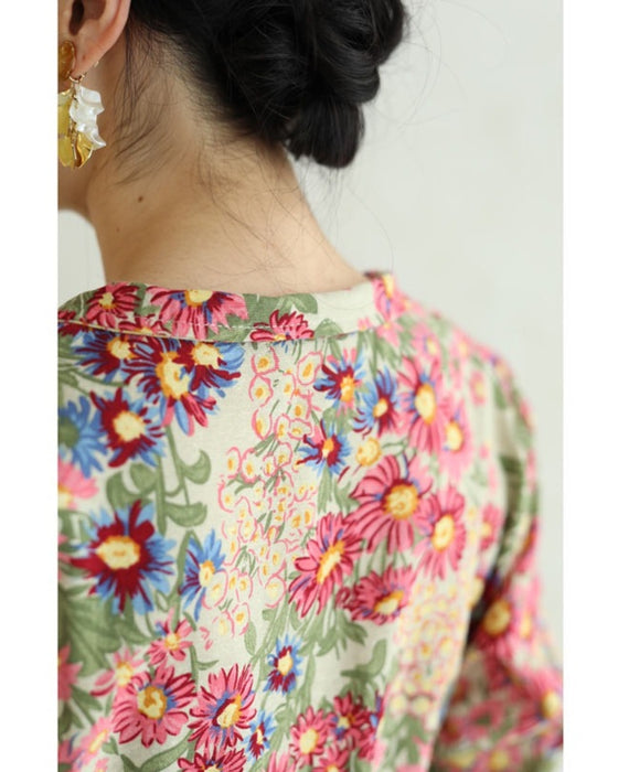 【アウトレット返品交換不可】外に連れ出してくれる春一番ワンピース