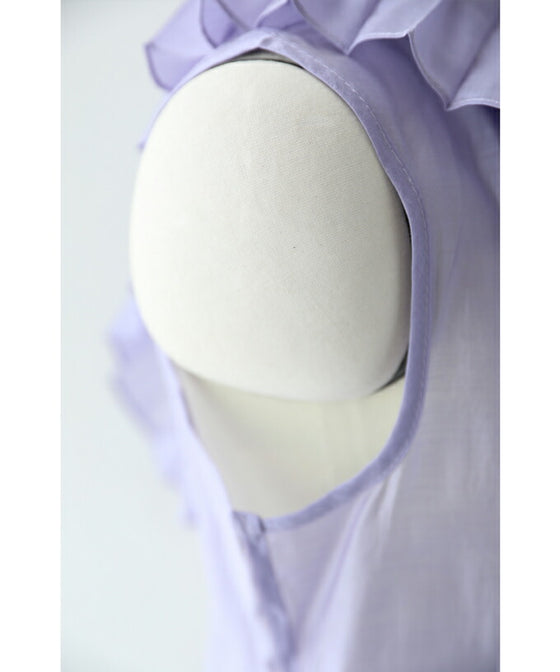 【アウトレット返品交換不可】囲むプリーツフレアのシアーブラウストップス