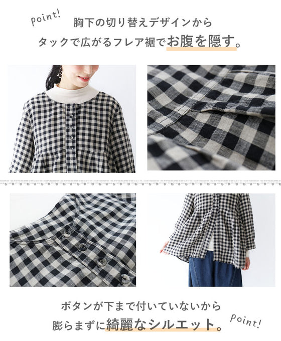 春夏秋冬着るリネントップス