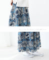 Add Nordic flowers to your outfit with a skirt