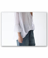 [Sale items cannot be returned or exchanged] Soft and fluffy line top