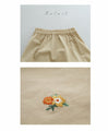 Embroidered flower skirt (S-L size)