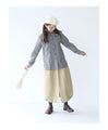 (S-4L size) A skirt that covers your body shape and makes you look slimmer