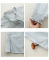 Wavy pintuck dress