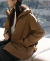 [sanpo Lusso] Hooded blouson