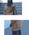 [sanpo Lusso] Hooded blouson