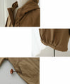 [sanpo Lusso] Hooded blouson