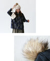 [Sale items cannot be returned or exchanged] <Black> A new type of windproof knit hat