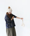 [Sale items cannot be returned or exchanged] <Black> A new type of windproof knit hat