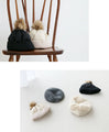 [Sale items cannot be returned or exchanged] <Black> A new type of windproof knit hat