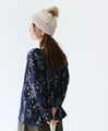 [Sale items cannot be returned or exchanged] <Black> A new type of windproof knit hat