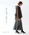 [S-4L size] Wave pattern knit skirt
