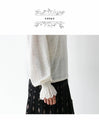 <2 colors available> Lace tops that make your outfit bloom