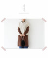 A corduroy shirt dress with a lovely collar