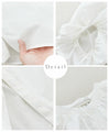 <2 colors available> Large puff sleeve top