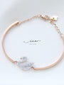 (White) Beautiful Swan Bracelet Simple