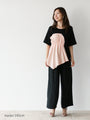 [Sale items cannot be returned or exchanged] Skillfully gathered top