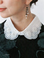 【セール商品返品交換不可】艶やかなビジューのつけ襟