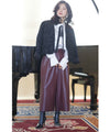 Fleece-lined leather pants that are easy for beginners to wear and won't get too hard