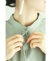 Fishtail blouse top with waistline