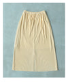 [Sale items cannot be returned or exchanged] Stress-free stretchy pleated skirt