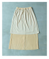 [Sale items cannot be returned or exchanged] Stress-free stretchy pleated skirt