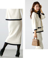 Perfect for work and mom's events! Color-coordinated knit set