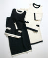 Perfect for work and mom's events! Color-coordinated knit set