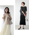 A layered top that covers your body shape perfectly