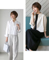 No need to tuck it in! A beautifully-balanced shirt