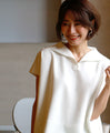 Makes your face look smaller! A sailor top for adults that's not too cute