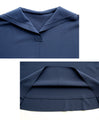 Makes your face look smaller! A sailor top for adults that's not too cute