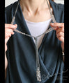 Swinging Sparkle. Beaded Lariat