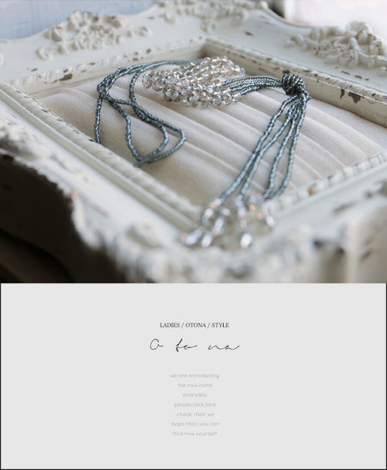 Swinging Sparkle. Beaded Lariat