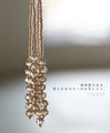 Overflowing with transparency. Versatile long necklace