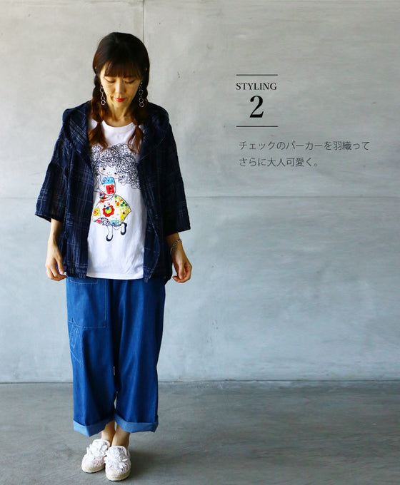 元気をくれるハッピーガールTシャツ『ホワイト』