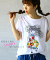 元気をくれるハッピーガールTシャツ『ホワイト』