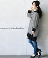Stylish, casual and simple hooded tunic in black