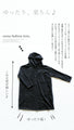 Stylish, casual and simple hooded tunic in black