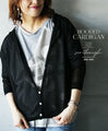 Light and airy, with a feminine sheerness. Hooded cardigan.