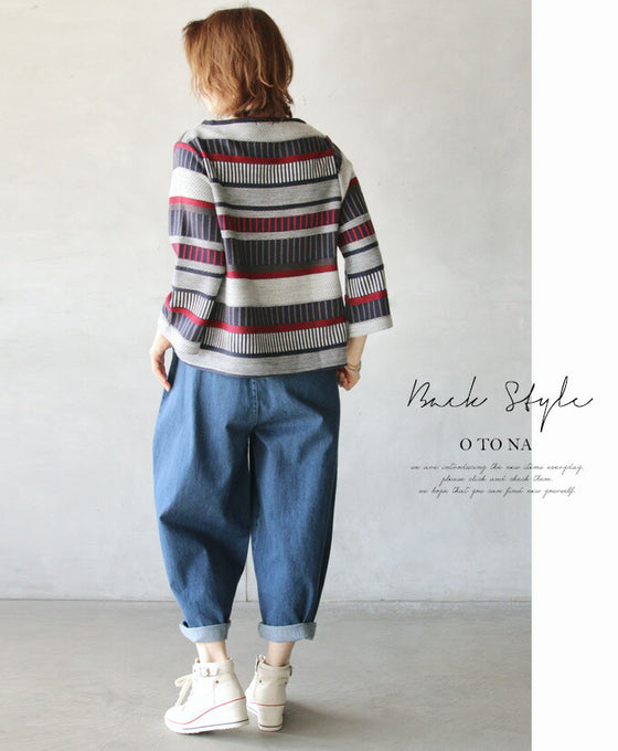OTONA original. A beloved knit with a design.