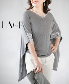  【セール商品返品交換不可】前後着用できる。お洒落を倍楽しむ方 ドルマントップス