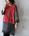 Leopard and flower print tunic 