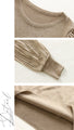 Impactful pleated sleeves
